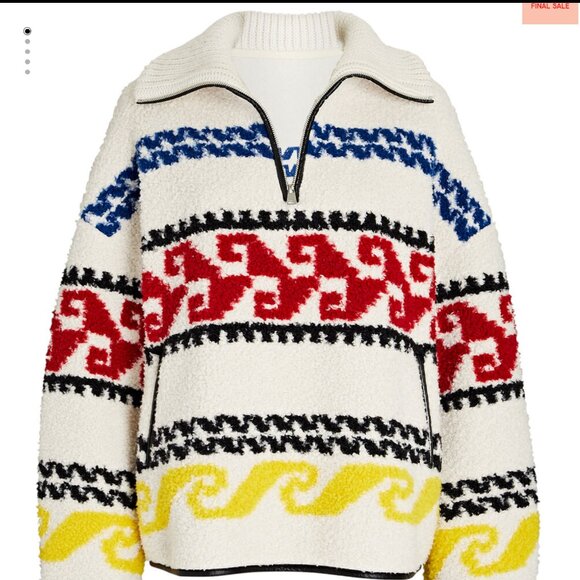 Isabel Marant Étoile | Marner Printed Fleece Pullover - Picture 4 of 11